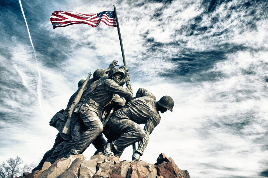 Marine Corps War Memorial (also called the Iwo Jima Memorial)